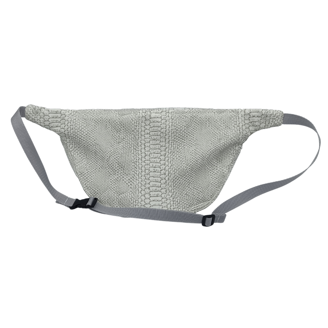 White Snake - Keresztpántos sokzsebes női oldaltáska övtáska