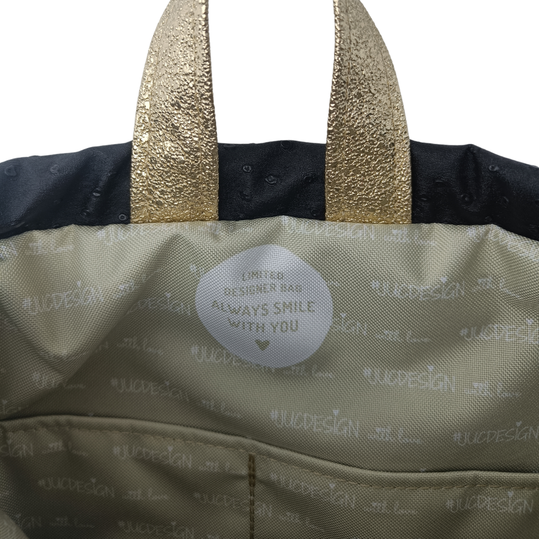 Golden Rainy Forest - Kézműves Egyedi Designer Női Táska