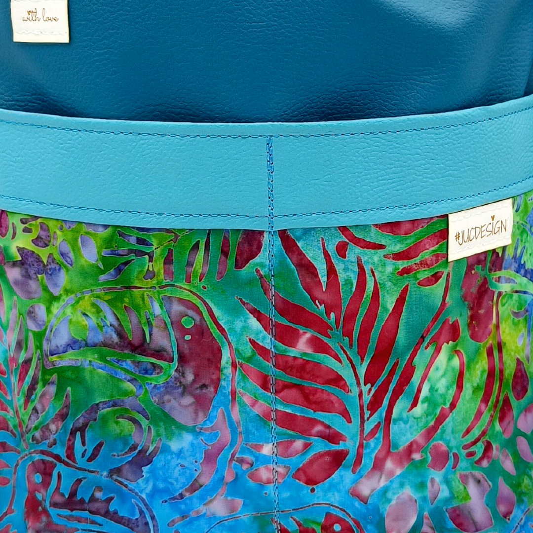 Colorful Toucan Birds - Kézműves Egyedi Designer Női Táska