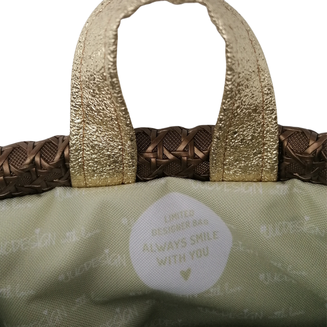 Gustav K. Bronze Diagonal - Kézműves Egyedi Designer Női Táska