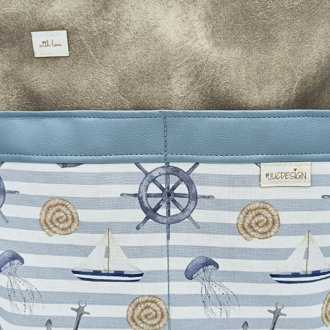 Sandy Beach - Kézműves Egyedi Designer Női Táska