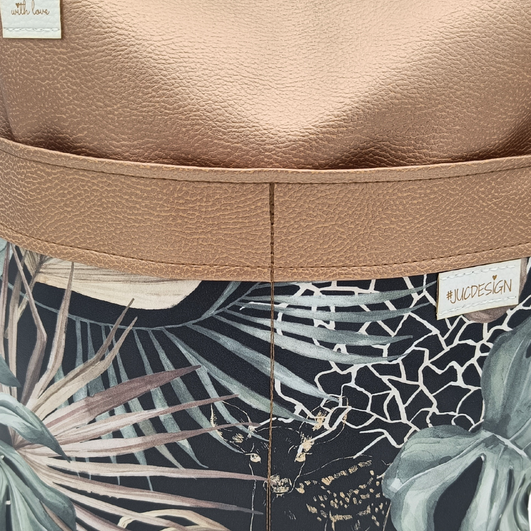 Tropical Sunset - Kézműves Egyedi Designer Női Táska