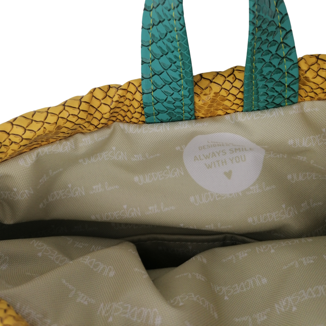 Jungle Turquoise - Kézműves Egyedi Designer Női Táska