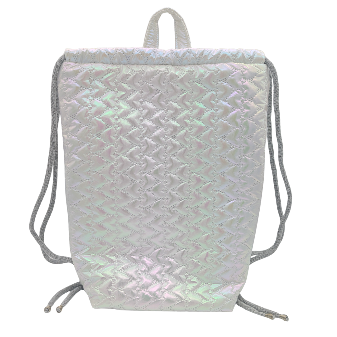 Canarian Dream White Pink - Kézműves Egyedi Designer Női Táska