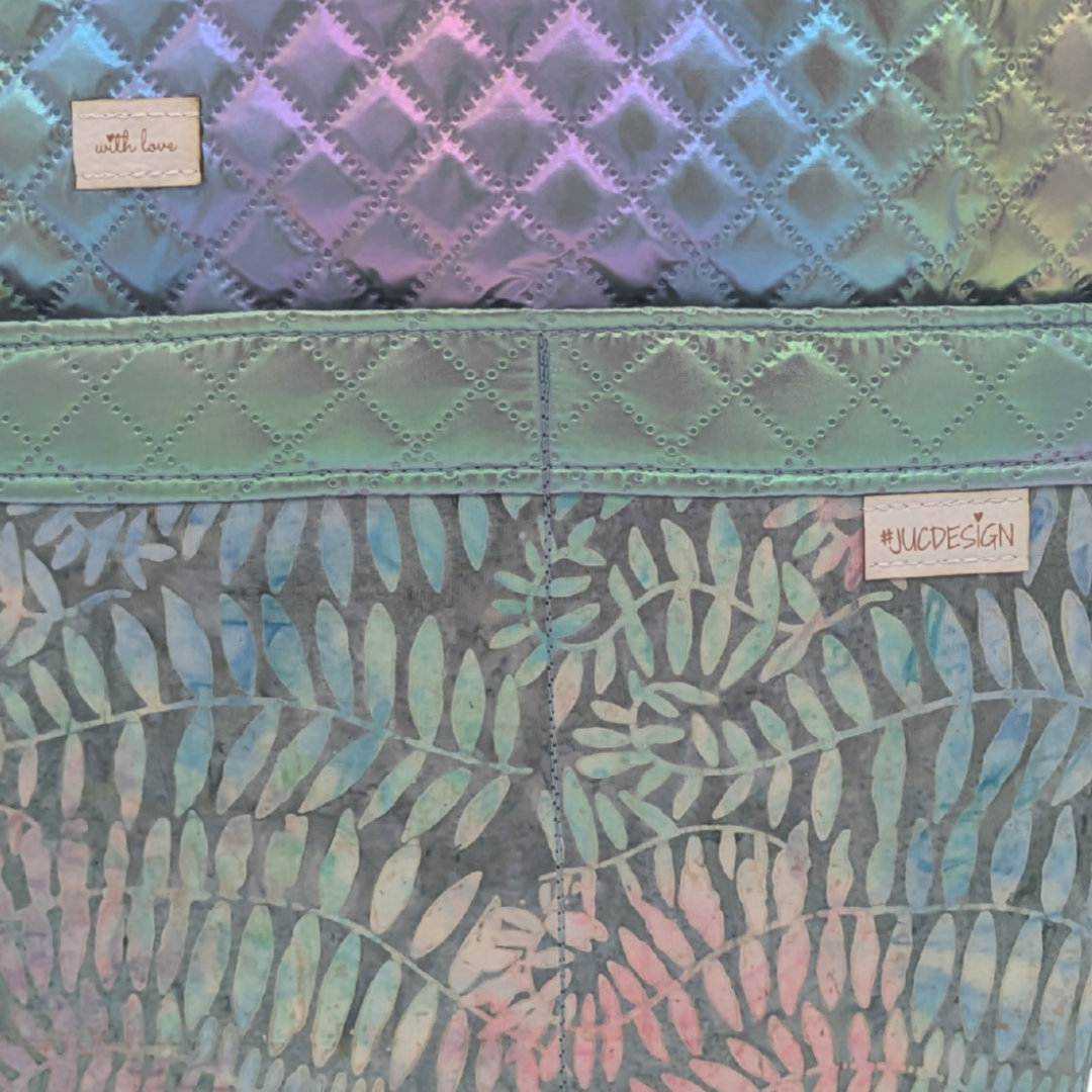 Canarian Dream Blue - Kézműves Egyedi Designer Női Táska