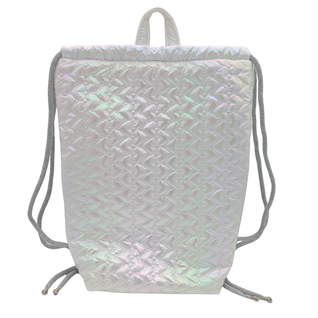 Canarian Dream White Pink - Kézműves Egyedi Designer Női Táska
