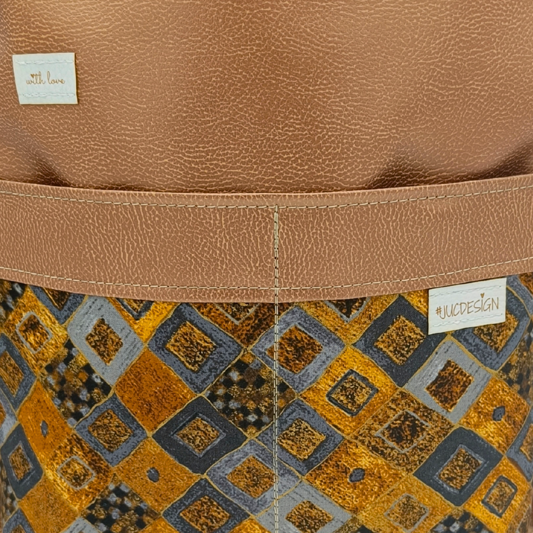 Gustav K. Bronze - Kézműves Egyedi Designer Női Táska