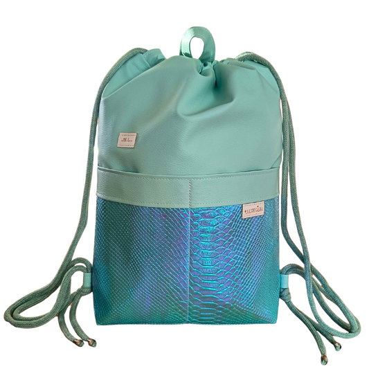 Pastel Jungle Wonder - Kézműves Egyedi Designer Női Táska