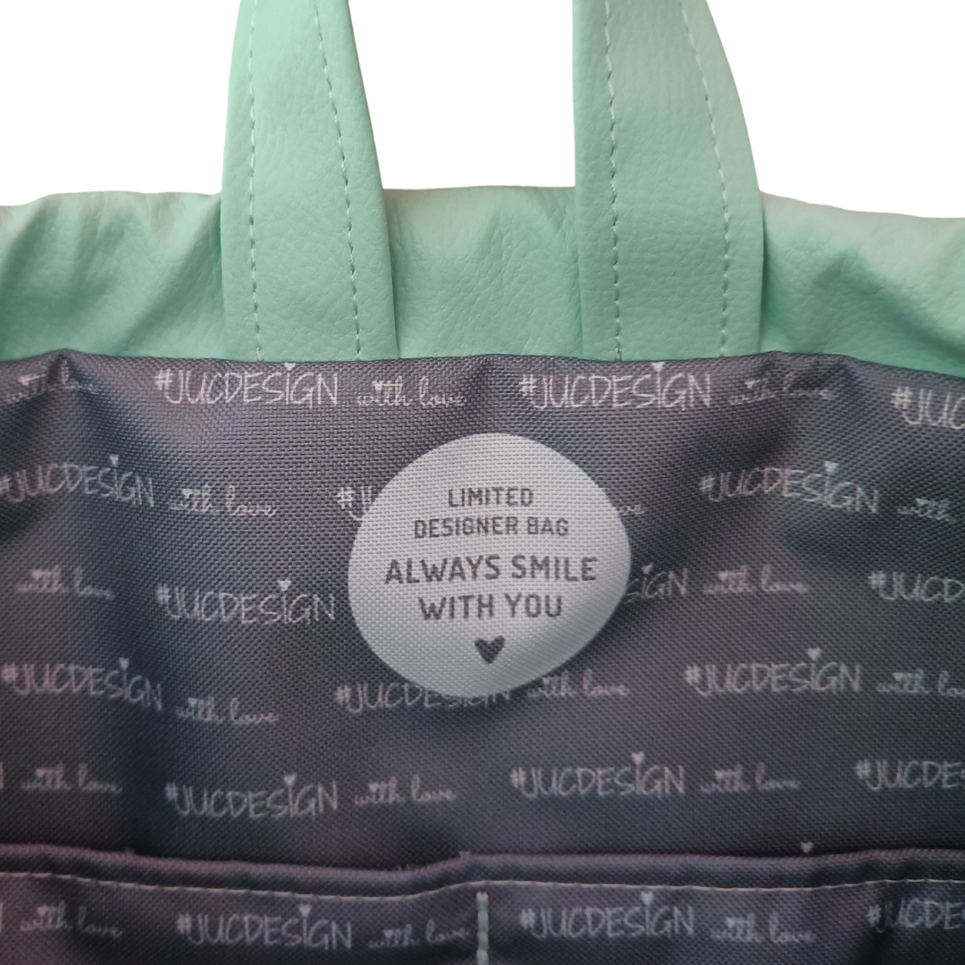 Pastel Jungle Wonder - Kézműves Egyedi Designer Női Táska