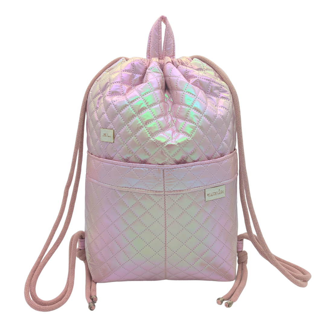 Quilted Pinky Diamonds - Kézműves Egyedi Designer Női Táska