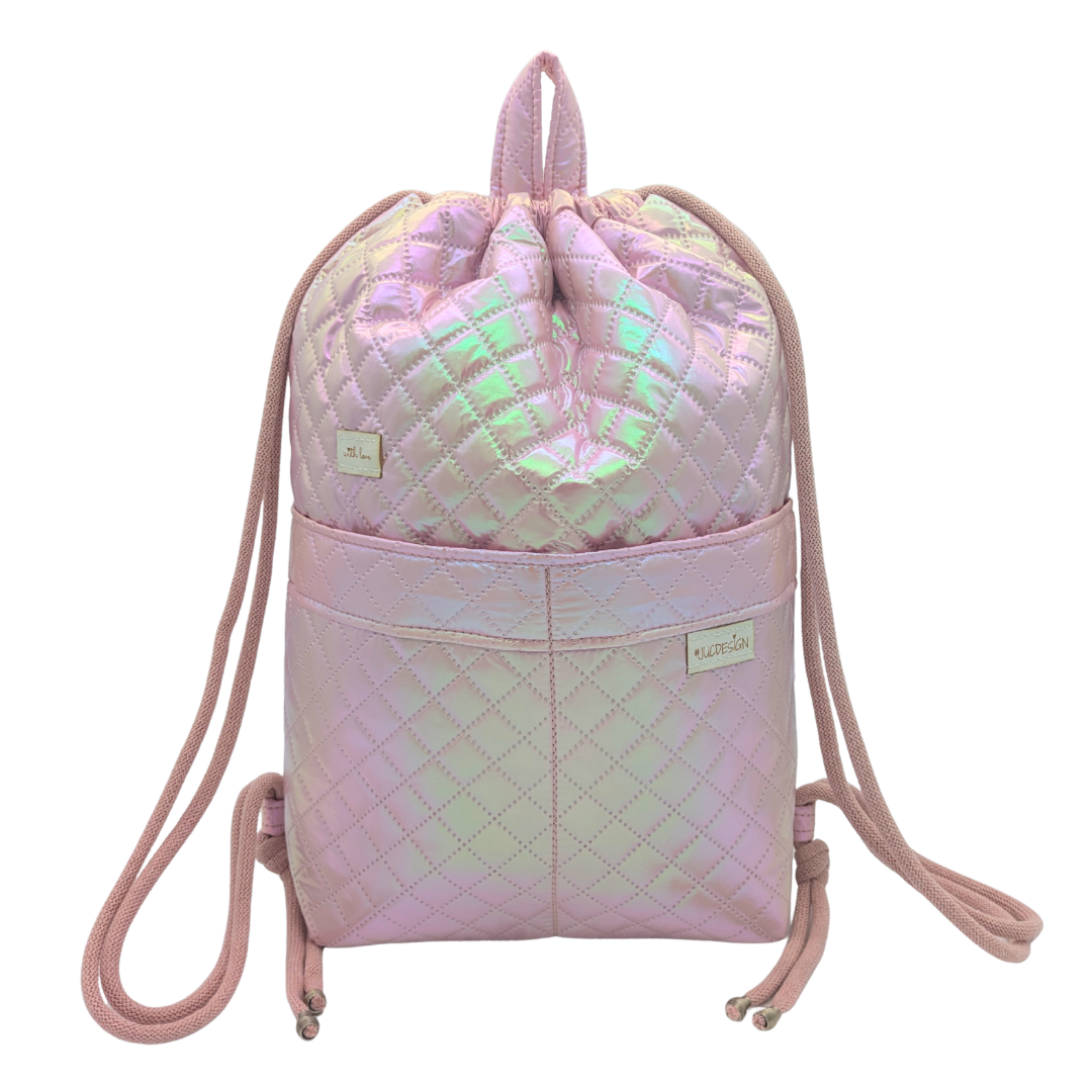 Quilted Pinky Diamonds - Kézműves Egyedi Designer Női Táska