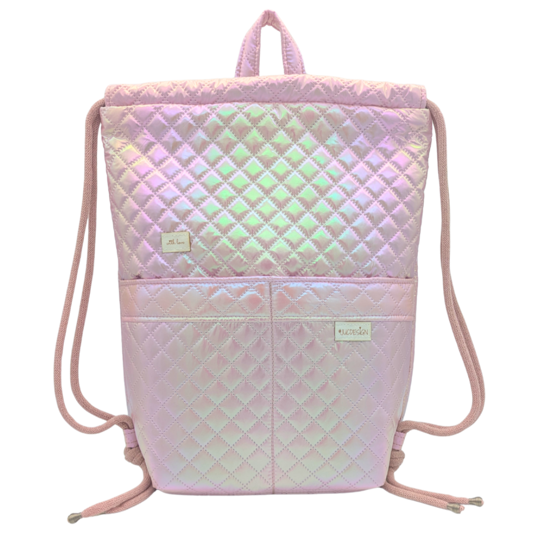 Quilted Pinky Diamonds - Kézműves Egyedi Designer Női Táska