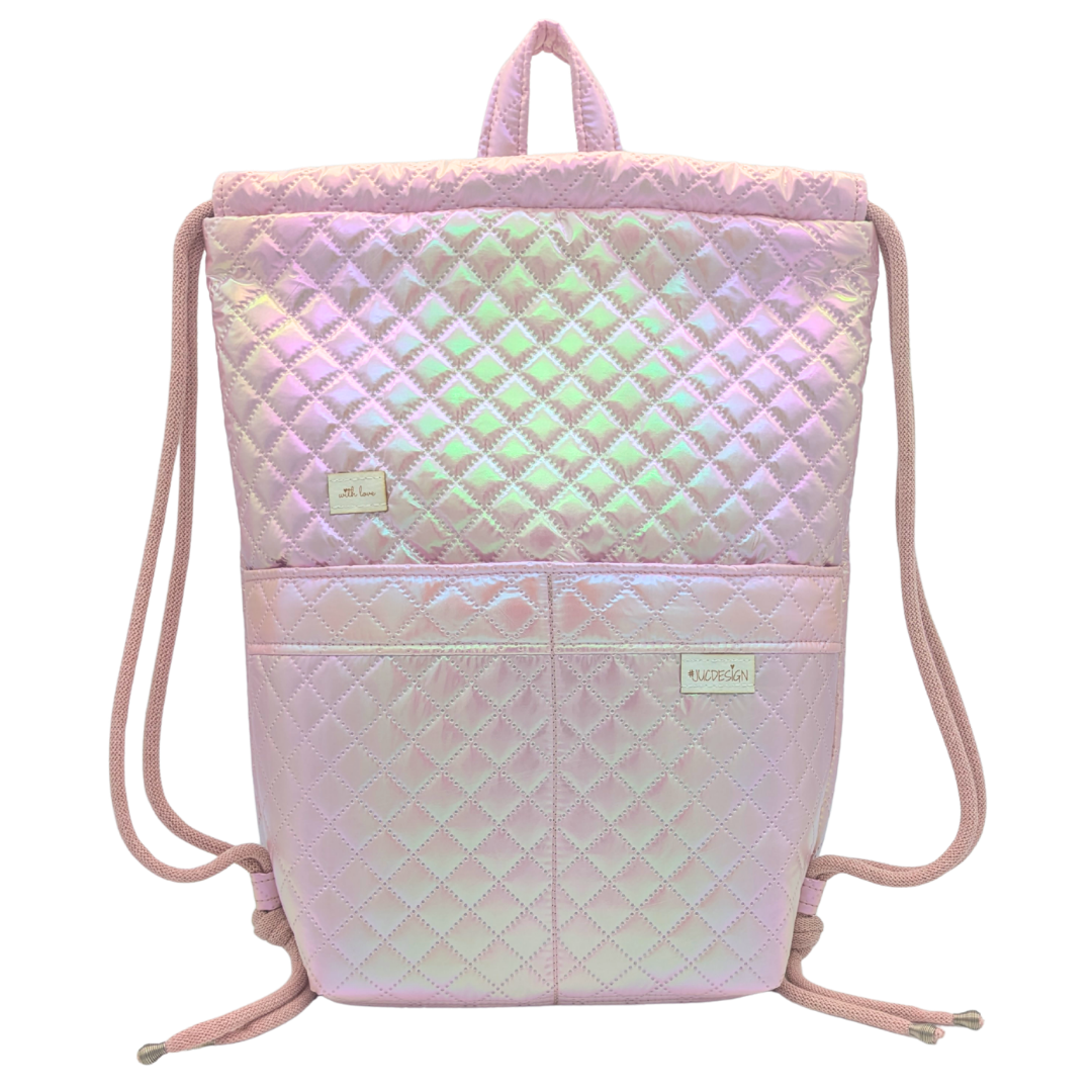 Quilted Pinky Diamonds - Kézműves Egyedi Designer Női Táska