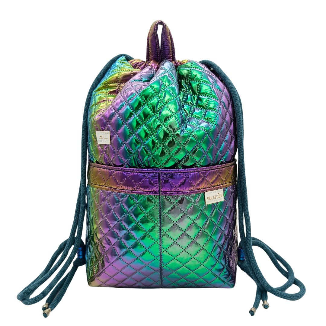 Shadowy Rainbow - Kézműves Egyedi Designer Női Táska