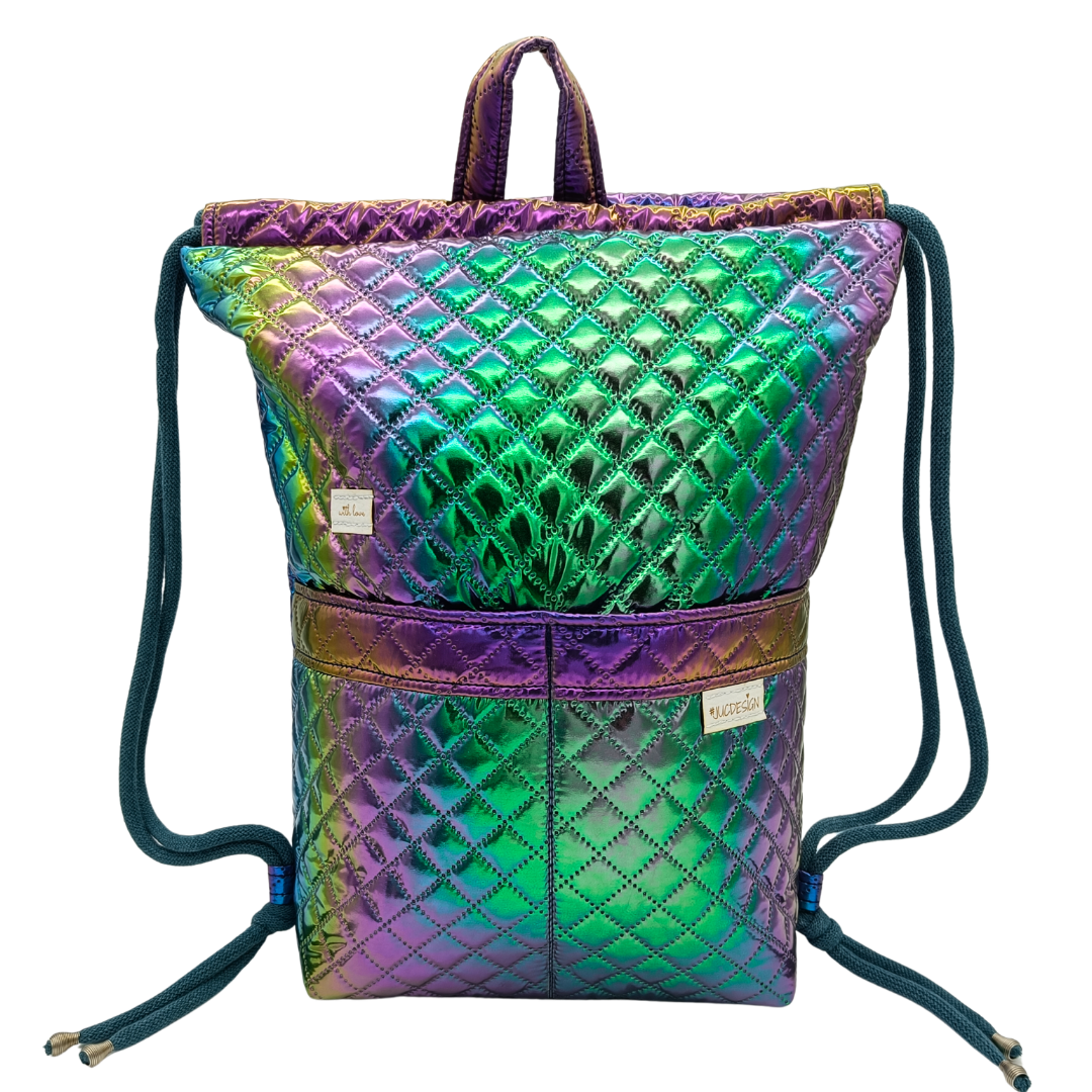 Shadowy Rainbow - Kézműves Egyedi Designer Női Táska