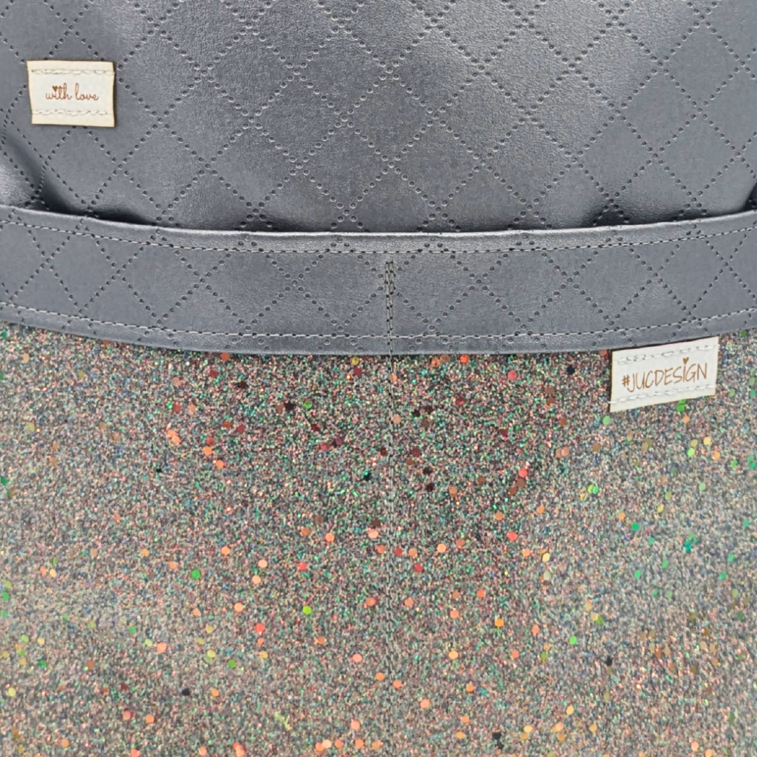 Shiny Colorful Dots - Kézműves Egyedi Designer Női Táska
