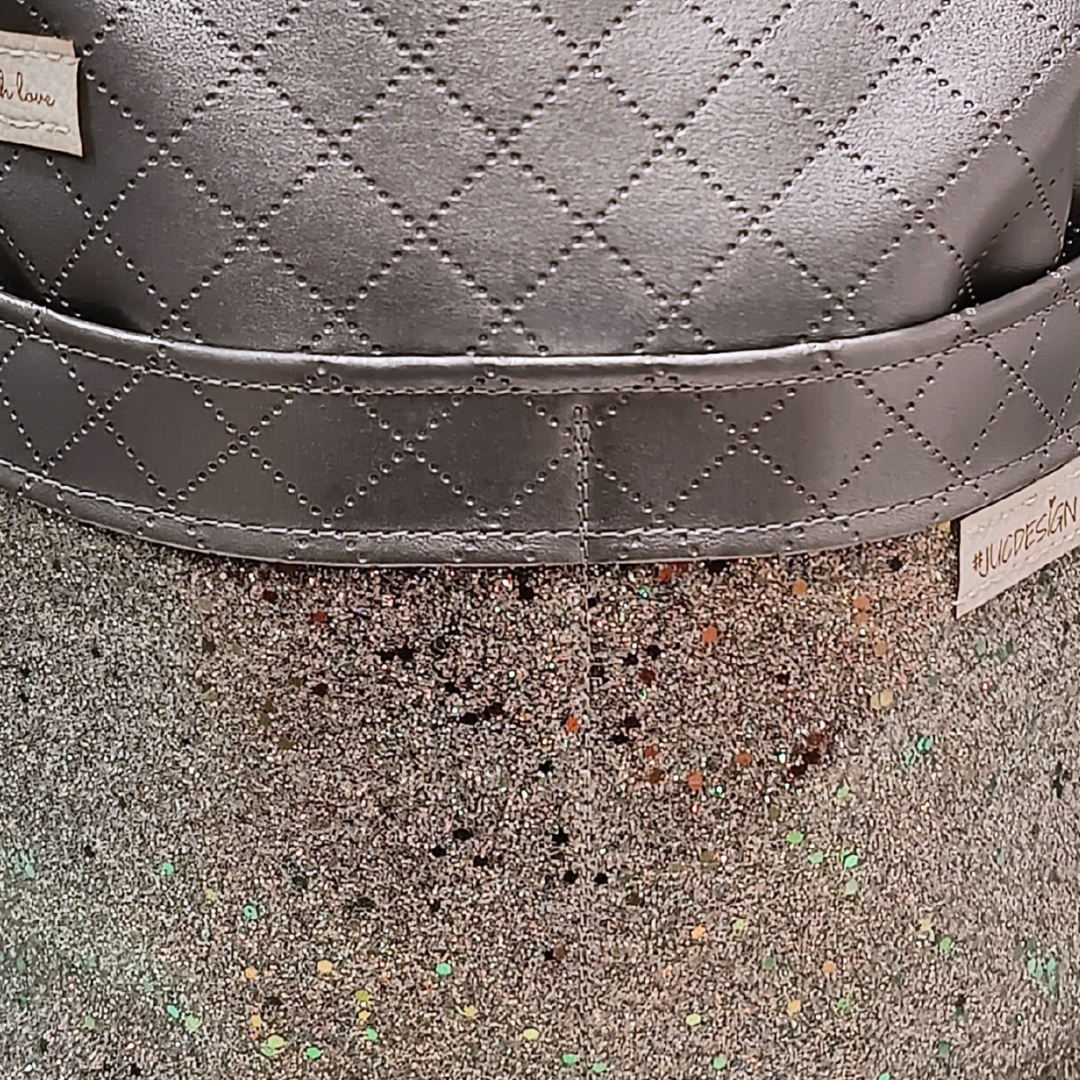 Shiny Colorful Dots - Kézműves Egyedi Designer Női Táska